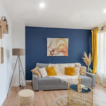 Amja Proche Clinique Saint-roch 3 3 Salles De Bain Parking Gratuit Ideal Famille Groupe Coworking 10 Min Centre 10 Min 5 Min Sortie Autoroute Appartamento *