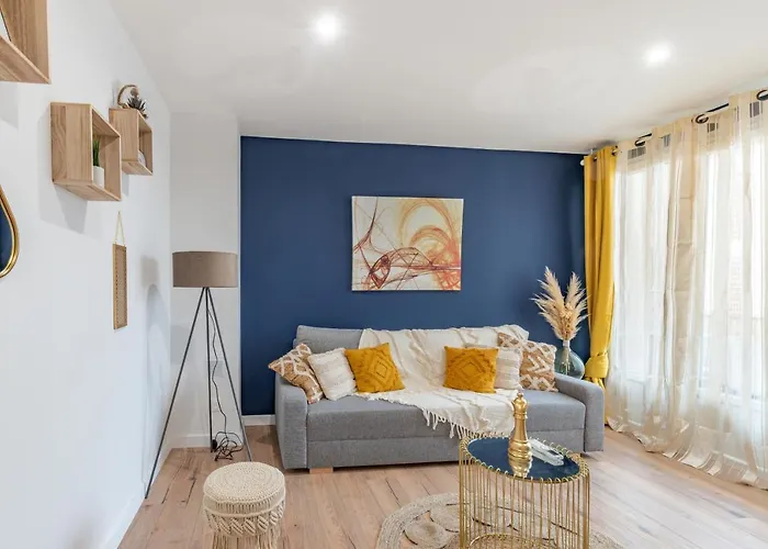 Amja Proche Clinique Saint-roch 3 3 Salles De Bain Parking Gratuit Ideal Famille Groupe Coworking 10 Min Centre 10 Min 5 Min Sortie Autoroute Apartman *